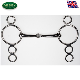 Abbey Riding Bitz 3 Ring Jointed Pessoa